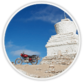 Budget & luxury bike tours to Ladakh in the Western Himalayas